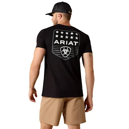 Ariat Stripe Patriotic Badge T-Shirt